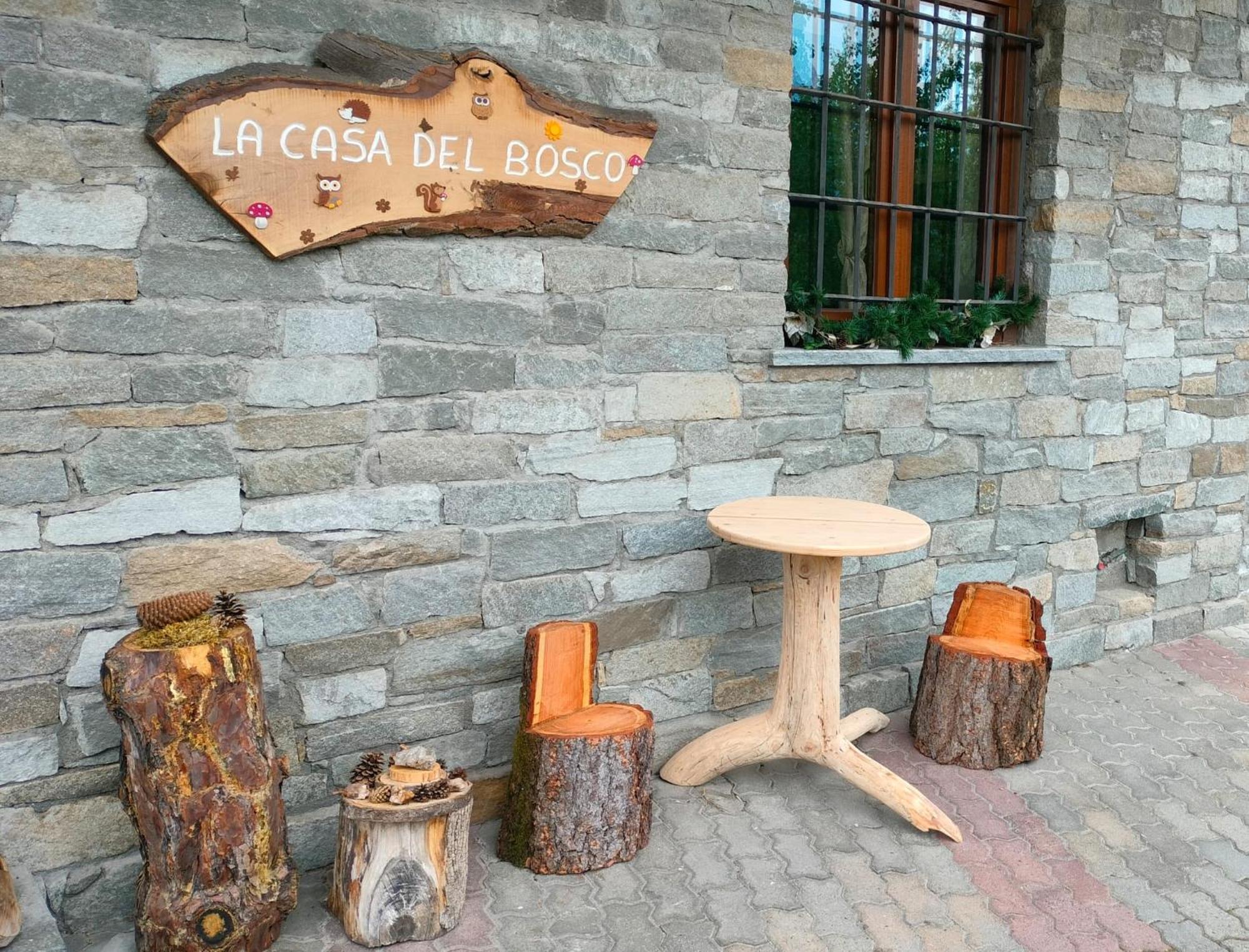 La Casa Del Bosco Apartamento Aosta Exterior foto